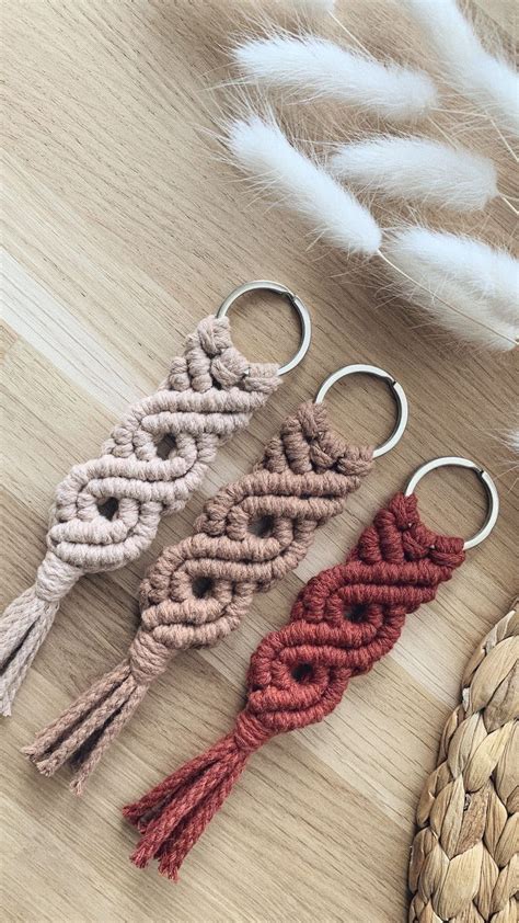 Image result for Hmacrame Keychains DIY