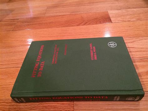 Buy Fitting Equations to Data: Computer Analysis of Multifactor Data ...