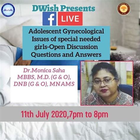 Adolescent Gynecological Issues of special needed girls-Open Dis, July ...