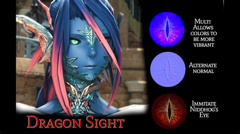 Dragon sight (eye mod) | XIV Mod Archive