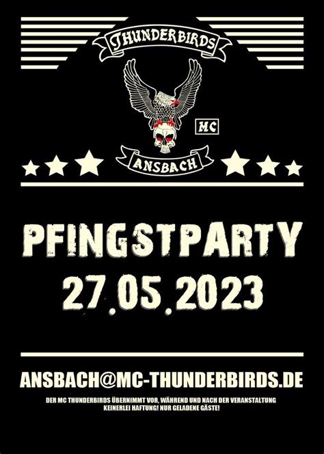 MC Thunderbirds Ansbach - Pfingstparty 2023, MC Thunderbirds Ansbach ...