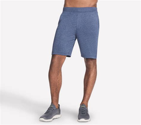 Skechers Explorer 9In Short - Navy Gym Short For Men | India