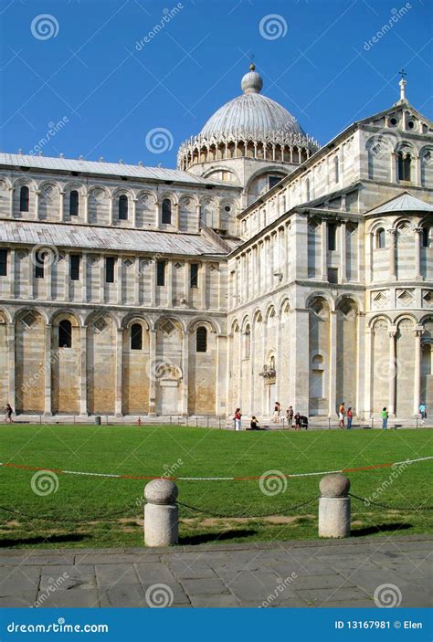 Cathedral complex in Pisa stock image. Image of building - 13167981