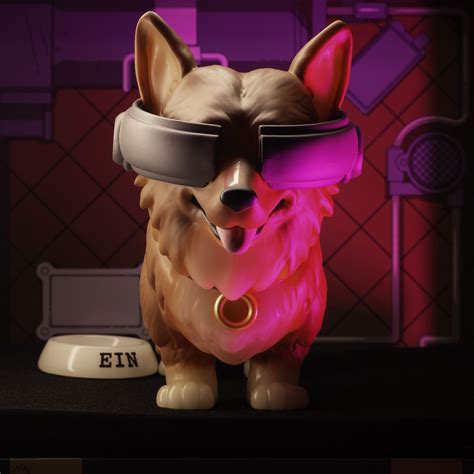 Cowboy Bebop - Ein Figure (Glow in the Dark Ver.) - Crunchyroll ...