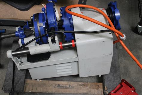 Image result for Waste of Pipe Threading Machine