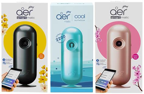 Godrej aer Smart Matic Kit - BLUETOOTH ENABLED Automatic Air Freshener ...