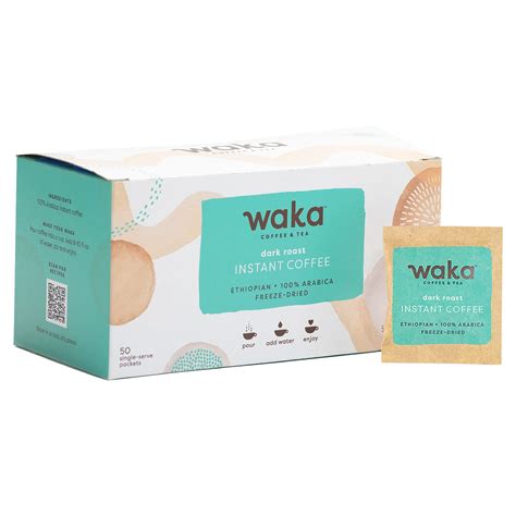 Buy Waka Quality Instant Coffee — Dark Roast — Ethiopian 100% Arabica ...