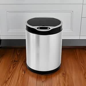 Kuber Industries 8L Stainless Steel Automatic Touchless Motion Sensor ...