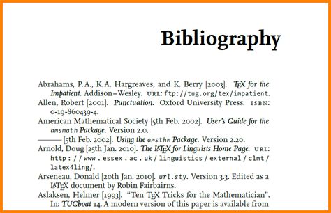 Bibliography Example 的图像结果