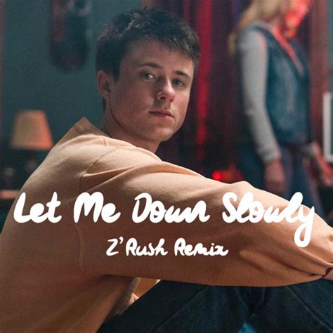 Let Me Down Slowly-Easy Version Stave Preview