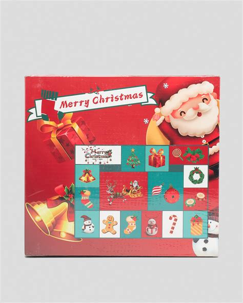 Shop Get It Now Christmas Fidget Calendar In Red - Fast Shipping & Easy ...