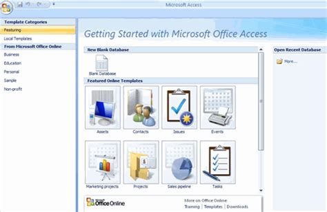 Image result for Database Access 2007