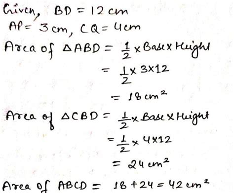 toatal area of quadrilateral - Brainly.in