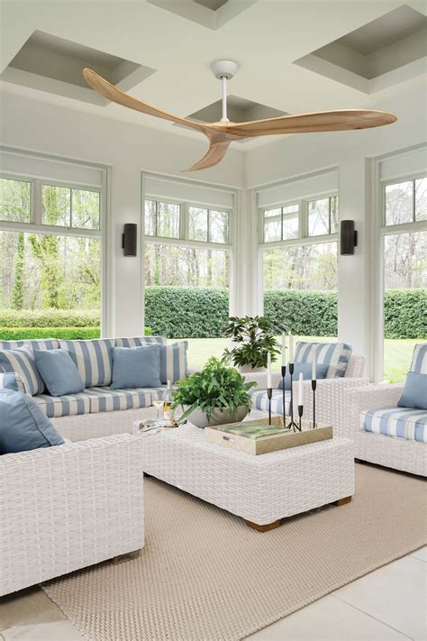 Hinkley Swell 80-in Smart Matte White with Natural Blades Propeller Ceiling Fan Without Light ...