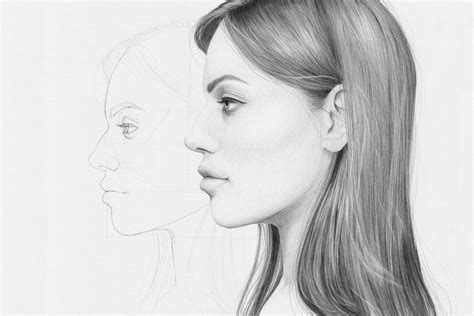 How to Draw a Face from the Side - Learn How To Draw Mans Male Face ...