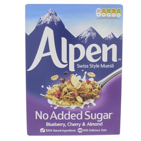 Alpen Swiss Style Muesli Blueberry, Cherry And Almond 560g Online at ...