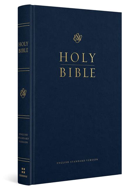 ESV Church Bible (Hardcover, Blue): Holy Bible, English Standard ...