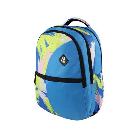 Mike Cuba 30L School Backpack for Boys & Girls - Blue – Mike Bags