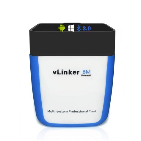 Vgate vLinker BM OBD2 Bluetooth Code Reader, OBDII Scan Tool for ...