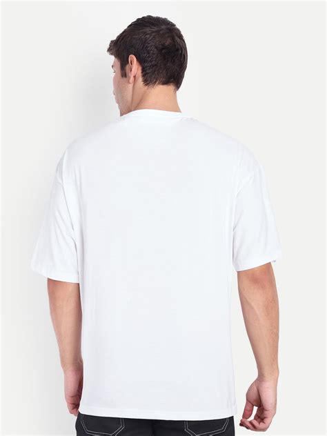 Men's Cotton White Oversized T-Shirts – Reprise
