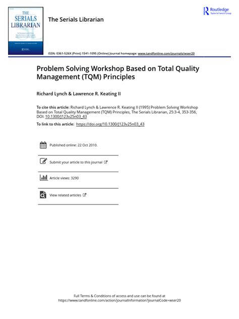 Image result for TQM Problem Solving