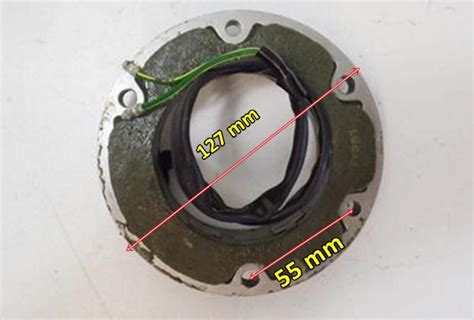 Lucas Stator Alternator Norton,Triumph, BSA 12V Single Phase 180W high ...