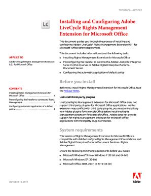 Fillable Online Installing Rights Management Extension for Microsoft ...
