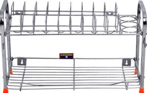 Decoration world Utensil Kitchen Rack Steel Utensils Rack organizer ...