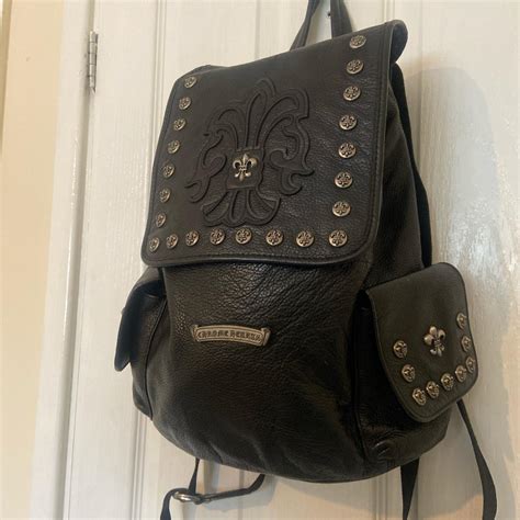 Chrome hearts rare backpack #chromehearts... - Depop