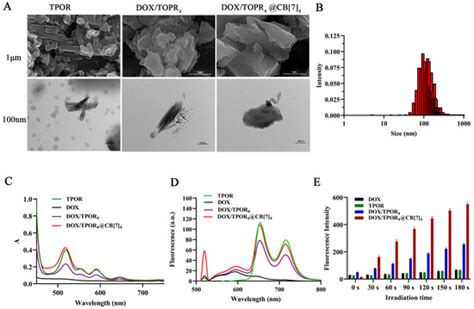 Self-Assembled Nanocomposite DOX/TPOR4@CB[7]4 for Enhanced Synergistic ...