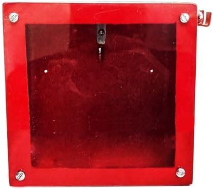 Being Safe - FRP Emergency Key Box with Chain & Hammer Wall Mount Key ...