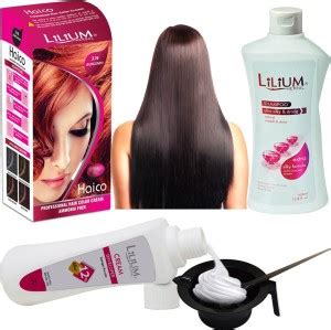 LILIUM Best Collection Hair Color Combo of Hair Color, Cream Developer ...