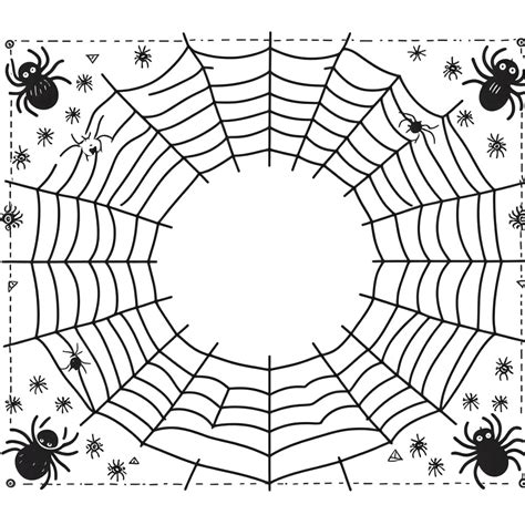 Spider Web coloring pages - ColoringLib