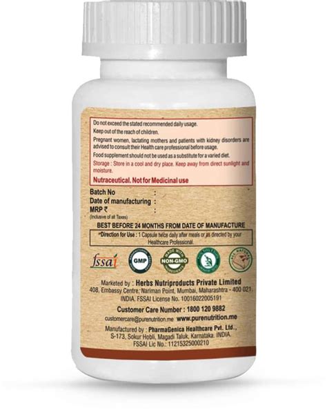 Buy PURE NUTRITION BIO COQ-10 (A BIO ENHANCED CELLULAR ENERGY) - 60 ...