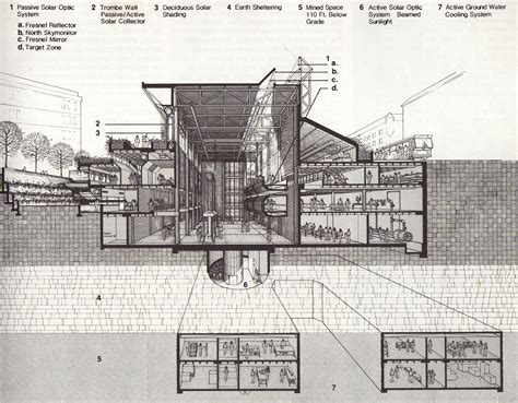 Underground Architecture Building