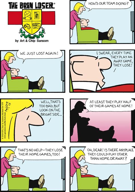 The Born Loser by Chip Sansom for January 5, 2020 | GoComics