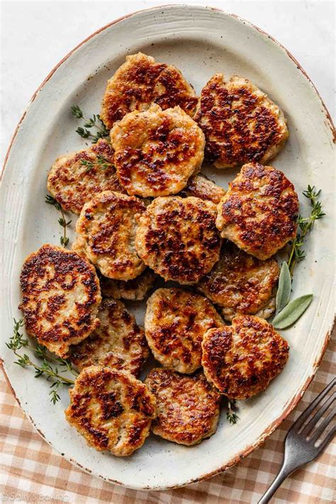 Maple Chicken Breakfast Sausage - Sally's Baking - Ulkse