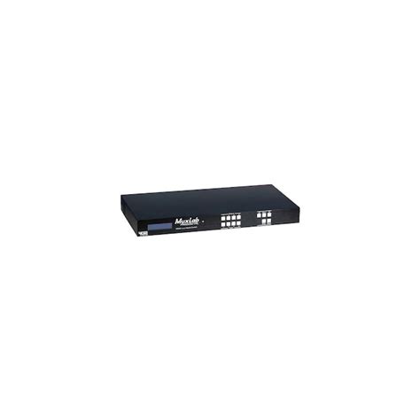 Mux-Lab MUX-500444 4 x 4 in. 4K 60 HDMI Matrix Switcher at Lowes.com