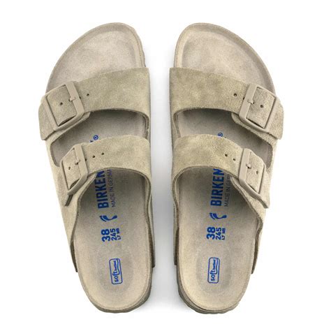 Buy Green Arizona Soft Footbed Suede Leather Online in India - BIRKENSTOCK