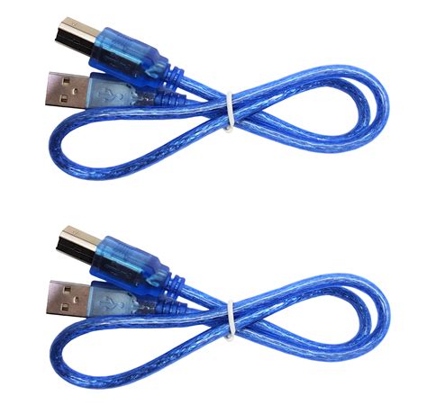 DIYables USB 2.0 Cable Type A/B for Arduino Uno Mega for Arduino, ESP32 ...
