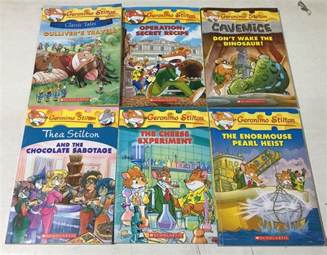 Geronimo Stilton | Bestselling Kids Books | Set of 6 Books | Condition