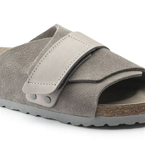 Kyoto Nubuck-Suede Leather Stone Coin | BIRKENSTOCK