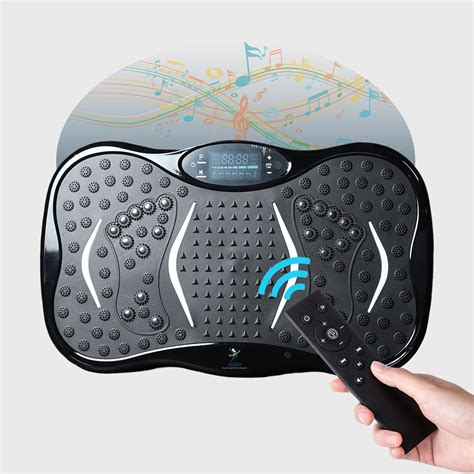 Vibration Plate For Calorie Burning With Footprint Design – SOBO