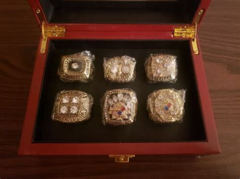Pittsburgh Steelers Ring Set With Display Box With India | Ubuy