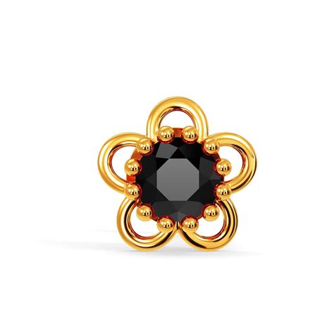 Joyalukkas 22 kt (916) Blossomic Gold Nosepin : Amazon.in: Jewellery