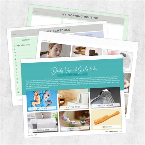 Daily Visual Schedule 的图像结果