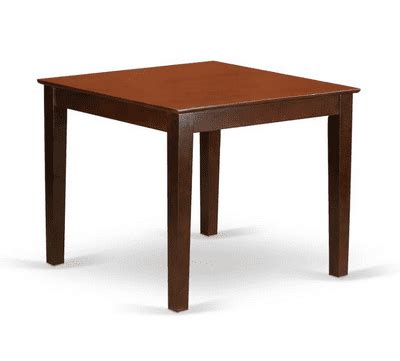 East West Furniture OXT-MAH-T Oxford Square Dining India | Ubuy