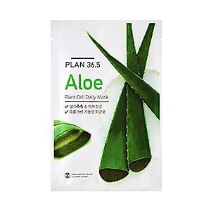 Buy Plan 36.5 Face Mask Sheet Pack Of 10 (23 ml each)(Aloe) Online at ...