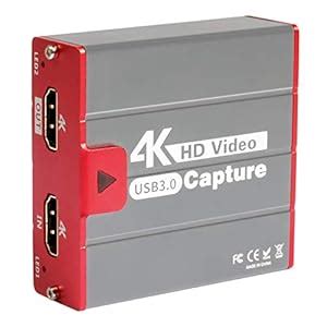 Buy TreasLin Game HDMI USB3.0 Capture Card,4K Video Capture Card Live ...