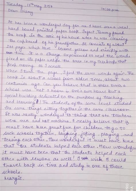 Image result for Class 8 Diary Writing